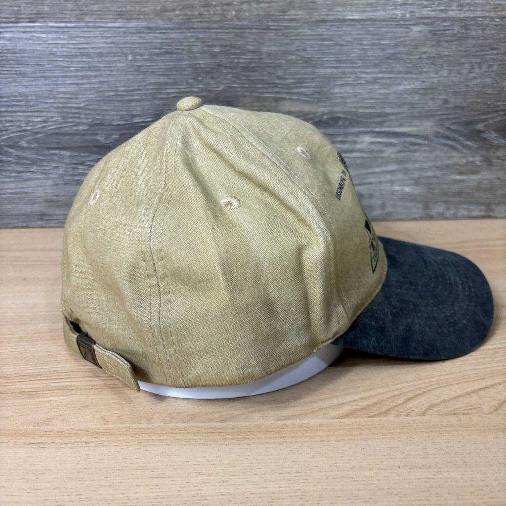 Vintage Matt Title Excavating Hat Cap Strap Back Gibsonburg Ohio Adjustable - Picture 7 of 11